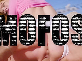 MOFOS - Lets Try Anal - JMac Anya Olsen- Anal Sex for Hot Blonde Stepsister