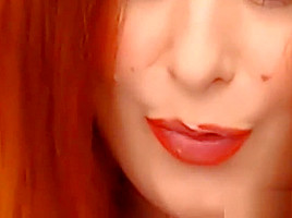 Redheaded Bbw Sexysandra Fat Pussy Lips...