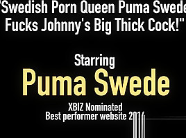Swedish porn queen puma swede fucks...