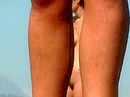 Gorgeous amateur nudists beach video...