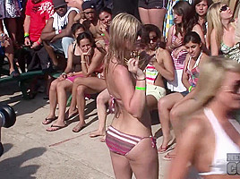 Neverbeforeseen Bikini Booty Shake Contest At Spring Break South Padre Nebraskacoeds...