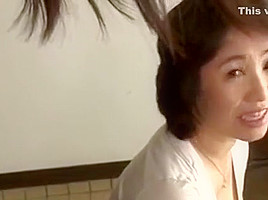 Son fuck japanese mature when sister...