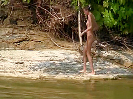 Katya Clover Nudist River...