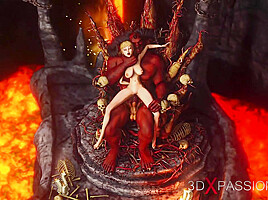 Inferno In Hell Devil Sexy Slave...