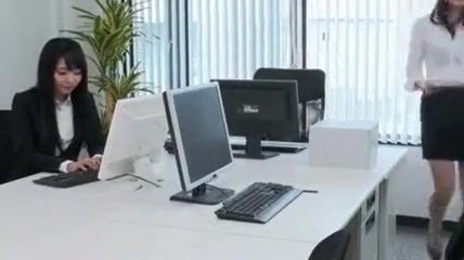 Japanese office ladies fuck during work